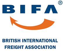Logo for the British Internation Freight Association